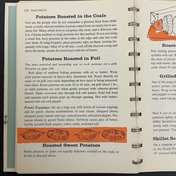 Betty Crocker Outdoor Cook Book Hardcover First Edition Second Printing Vtg 1961 - Picture 11 of 12